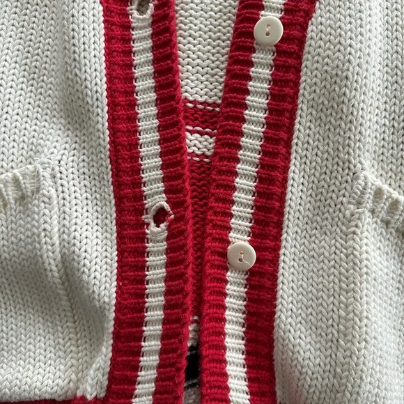 J. Magoni Design Studio Cardigan – Made in France – Size S – 100% Cotton ✨❤️‍🔥 - Picture 9 of 11